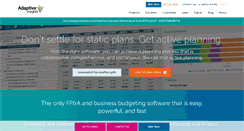 Desktop Screenshot of adaptiveinsights.com